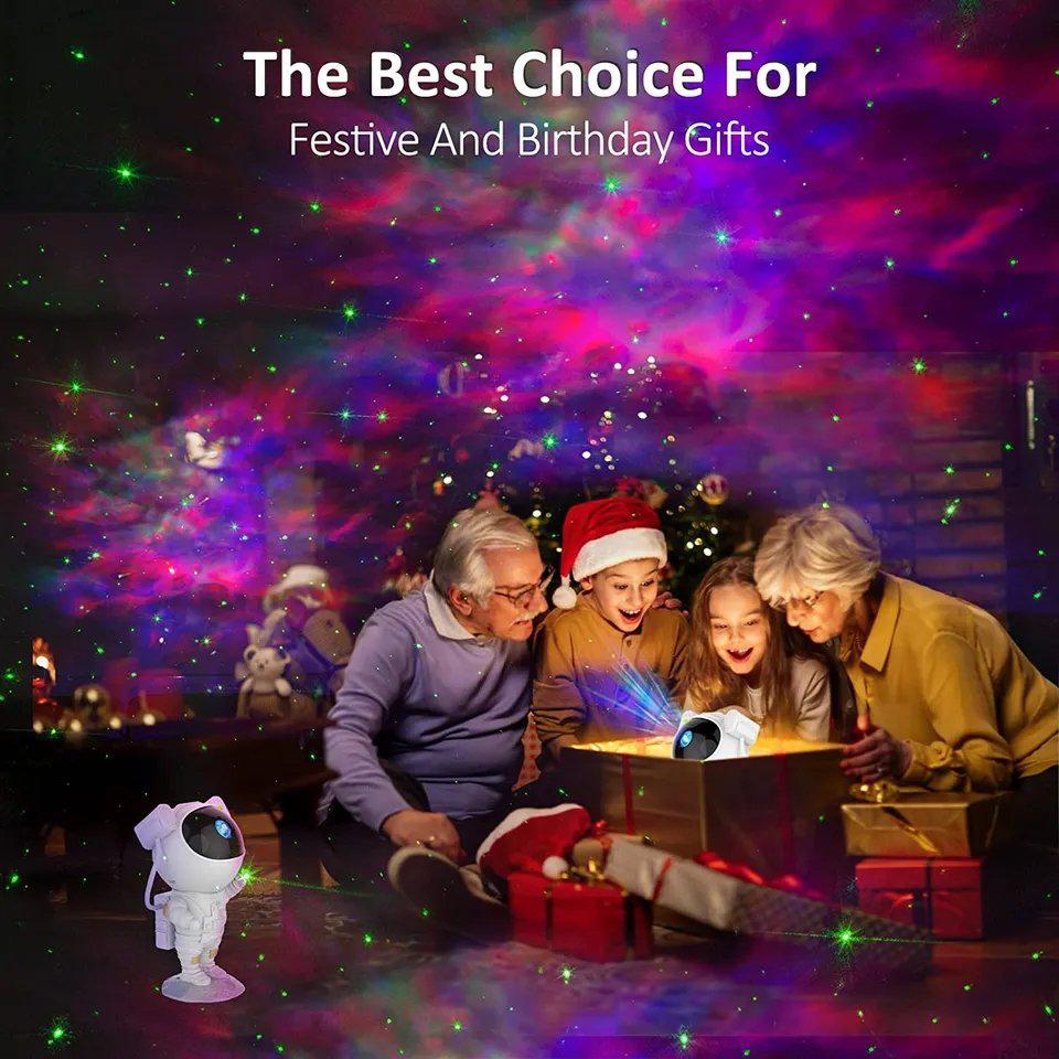 Astronaut Galaxy Projector Light.